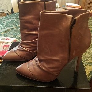 Nine West Leather Booties